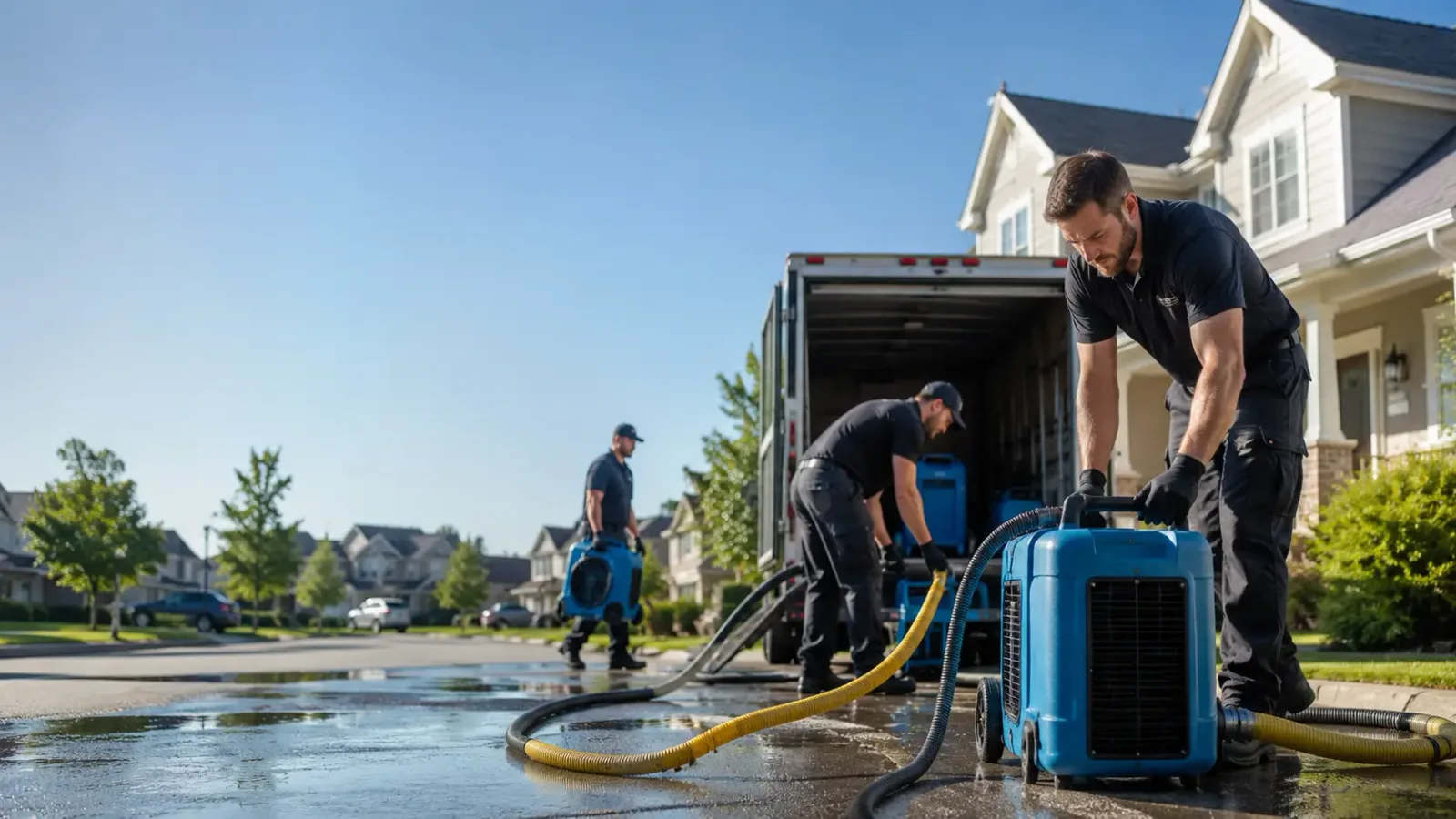 Water Damage Mitigation in West, TX